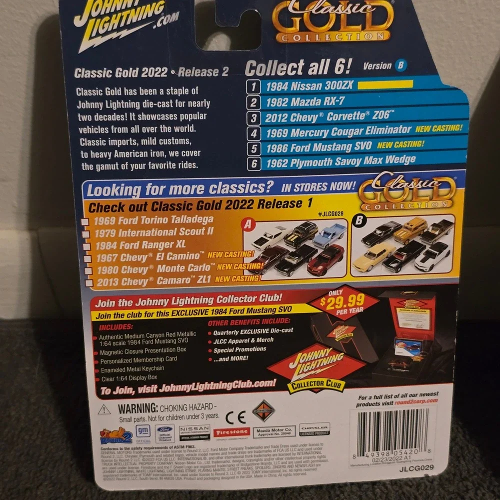 Johnny Lightning Diecast 1969 Mercury Cougar & Lost in Space Chariot Set - Picture 7 of 8